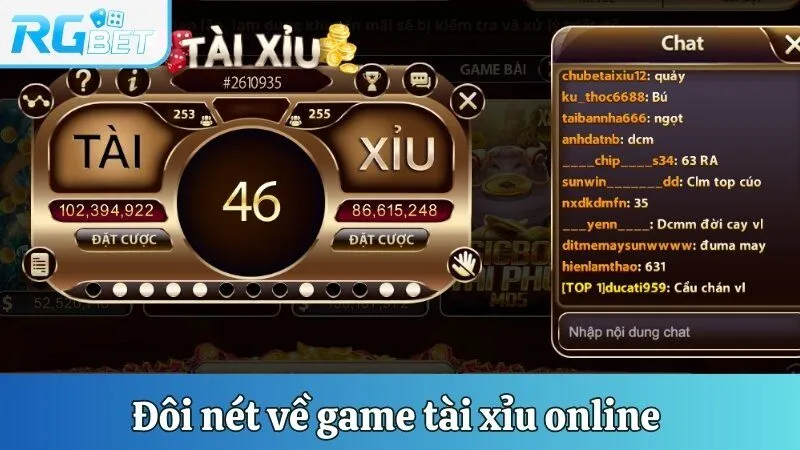 Đôi nét về game tài xỉu online